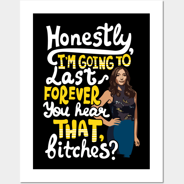 Gina Linetti Quote Wall Art by KsuAnn